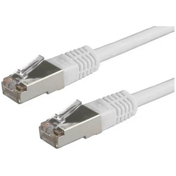 Image 1 of Roline Patch cable FTP Cat. 5e 0.5m, Gray, Value 21.99. 0100 (21.99.0100)