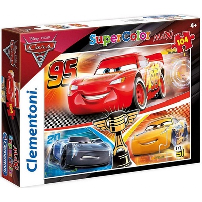 Clementoni Cars Supercolor 60 dílků