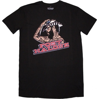 Post Malone Cowboy Hat Black 2XL Дамски Риза (POSTDRS28LB05)