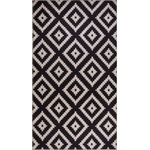 Vitaus Черен килим за миене 150x80 cm - Vitaus (KRN-9520-80x150)