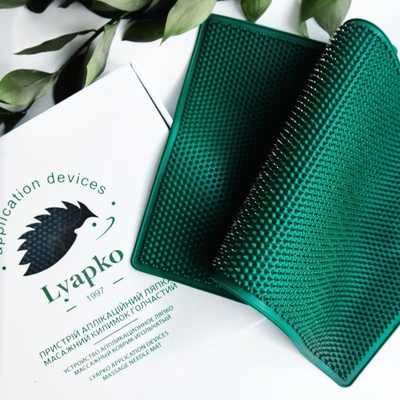 LYAPKO akupresúrna podložka MAX 29 cm x 56 cm 6,2 Zelená