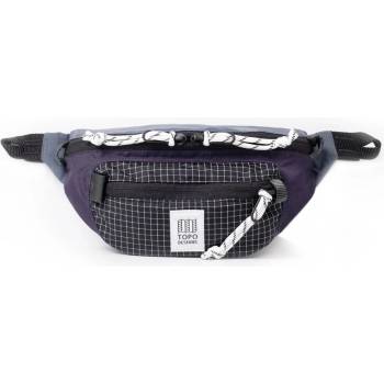 Topo Designs Чанта за кръст Topo designs Mountain Waist Pack Hip bag - Nightshade / Grid - размер One Size (510-4109-1711)