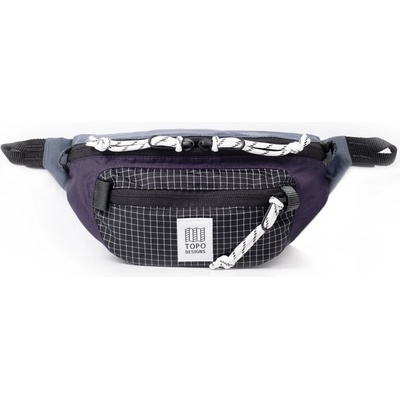Topo Designs Чанта за кръст Topo designs Mountain Waist Pack Hip bag - Nightshade / Grid - размер One Size (510-4109-1711)