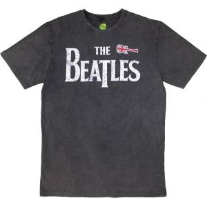 The Beatles Guitar & Drop T (Stone Wash) Charcoal Grey L Риза (BEATSTNW637MC03)