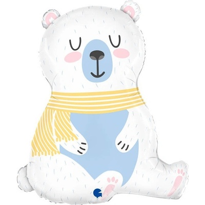 GRABO G72108-P Fóliový balón Polar Bear 74 cm
