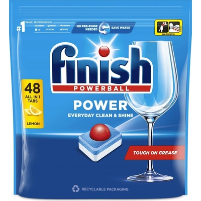 Finish Power tablety do myčky All in1 Lemon 48 ks