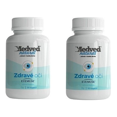 Medveď natural Zdravé oči 2 x 30 kapsúl