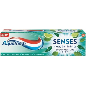 Aquafresh Паста за зъби Aquafresh SENSES Revitalising Eucalyptus, lime &mint (AQSENEU)