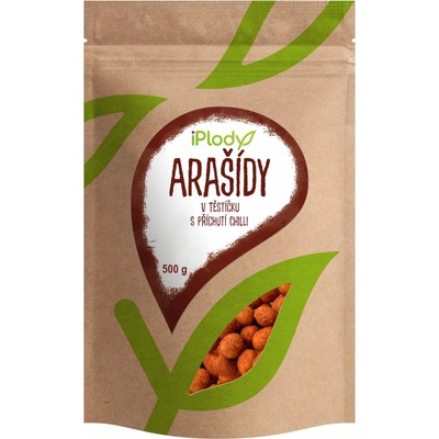 iPlody Arašídy v těstíčku s příchutí chilli 500 g