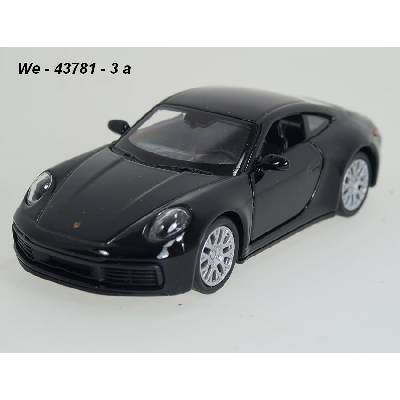 Welly Carrera Porsche 911 4S code 43781 modely aut černá 1:34