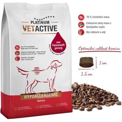 Platinum VetActive Hypoallergenic Iberico 1,5 kg