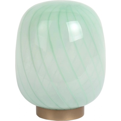 Leitmotiv Светлозелена настолна лампа със стъклен абажур (височина 20 cm) Summer Globe - Leitmotiv (LM2266LG)