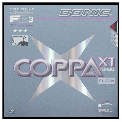 Donic Coppa X1 Turbo Platin – Zbozi.Blesk.cz