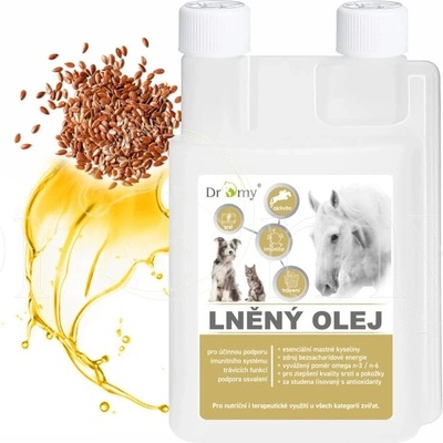 Dromy Ľanový olej 500 ml