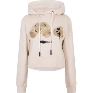 Palm angels Суичър PALM ANGELS Women's Pa Bear Pull Over Hoodie - Gray Brown