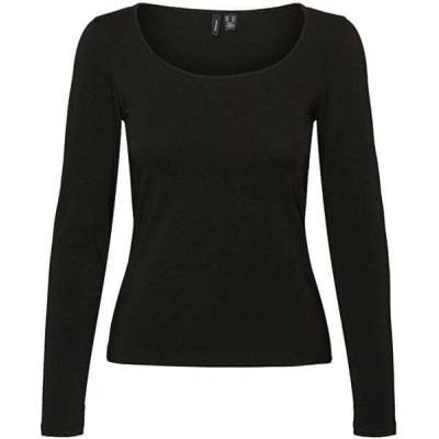 Vero Moda Dámske tričko VMMAXI Tight Fit 10228809 Black