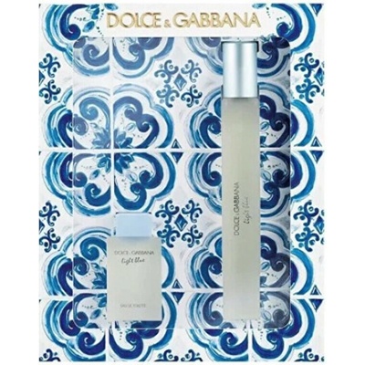 Dolce & Gabbana Light Blue Woman EDT 100 ml + EDT 4,5 ml dárková sada