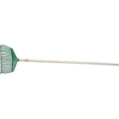 Nohel Garden Plastové ploché hrábě 21 prutů, 150 cm