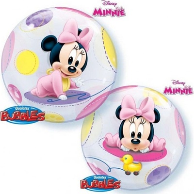 Fóliový balónik Bublina Baby Minnie 56cm