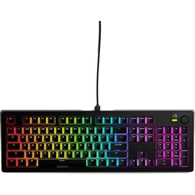 Геймърска Glorious GMMK 3 100% Black - Fox Linear Switches, Черна (GLO-KB-GMMK3-100-PB-FOX-W-BLK-)