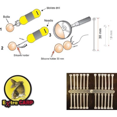 Extra Carp Silikonové zarážky na boilies 30mm 24ks – Zboží Dáma