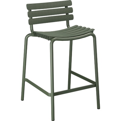 HOUE ReCLIPS 69 cm Olivově zelená plastová zahradní