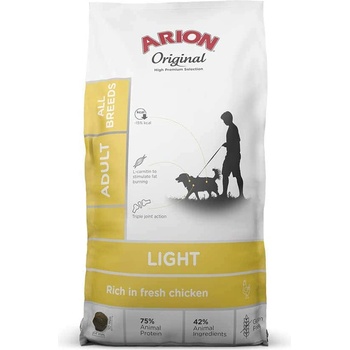 ARION Original Light за възрастни кучета от всички породи 12 кг