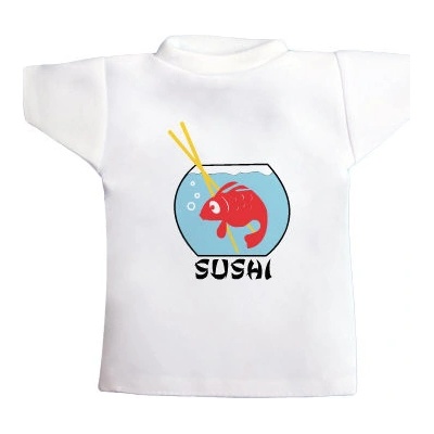Tričko na láhev Sushi