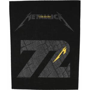 RAZAMATAZ голяма нашивка metallica - charred m72 - razamataz - bp1245