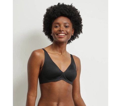 DIM TRIANGLE BODY TOUCH BRA černá