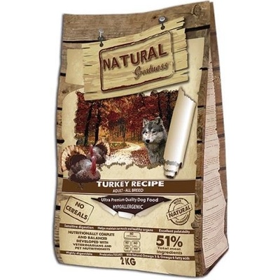 Natural Greatness Turkey Recipe All Breed /morka,kačica,kura/ 2 kg