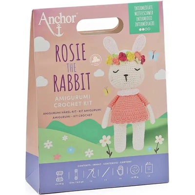 Kompletní sada na háčkování králíček Rosie