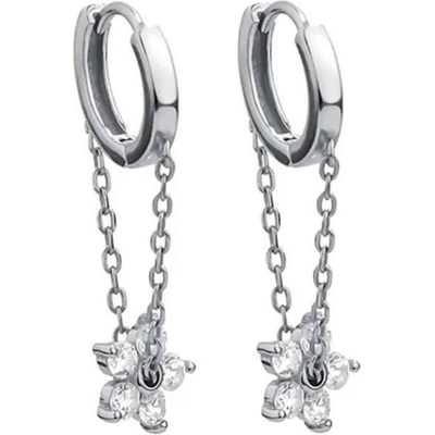 Silenti Jewelry Сребърни обеци "Бодрост