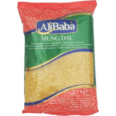 Alibaba Žltá lúpaná fazuľa Mung Dal 1 kg
