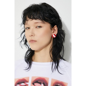 Fiorucci Обици Fiorucci Red And White Mini Lollipop Earrings U01FPAJE145PT01RD02 (U01FPAJE145PT01RD02)