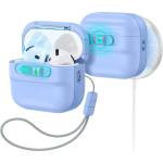 ESR pulse halolock magsafe apple airpods 4 / 5 светлосин