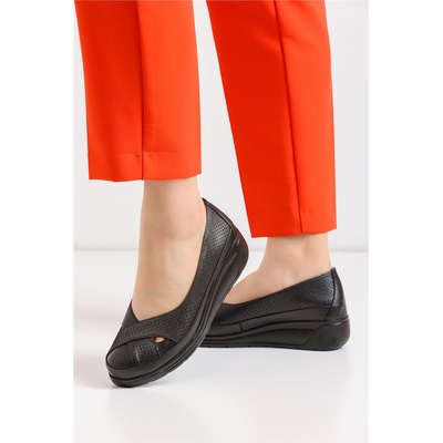 Johns Athletic Дамски лоуфъри 1051 - Черни #369964 (369964_Черно)