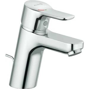 Kludi Pure&Easy - Смесител за умивалник със сифон, хром 372890565 (372890565)