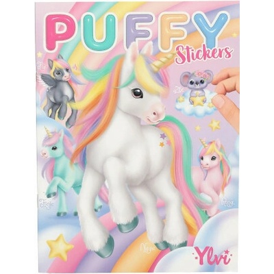 Ylvi Puffy Stickers Ylvi s opakovaně nalepitelnými samolepkami