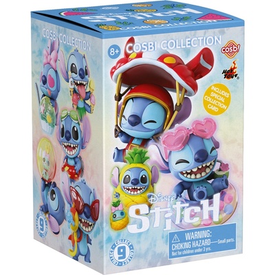 Hot Toys Мини фигура Hot Toys Disney: Lilo & Stitch - Stitch on Holiday, Cosbi Series, Blind Box, асортимент (TOY-0284)