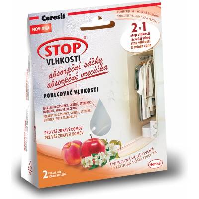 Ceresit Stop Vlhkosti Absorpčné vrecúška 2 x 50 g energické ovocie