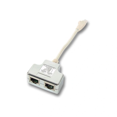 EFB-Elektronik T-Adapter Cat. 6 2 x 10/100BaseT für Cablesharing (K5126.015) (K5126.015)