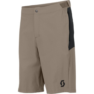 SCOTT Мъжки шорти за колоездене Scott Shorts Vertic Lt with Pad Cycling bottoms - Toast Beige / Black - размер XXL (055-3564-0415)