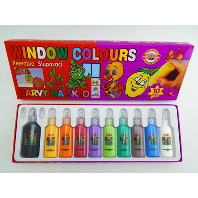KOH-I-NOOR Set of Window Colours 40 ml – Hledejceny.cz