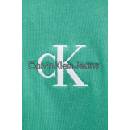 Calvin Klein Jeans Памучна тениска Calvin Klein Jeans в зелено с апликация J30J325649 (J30J325649)