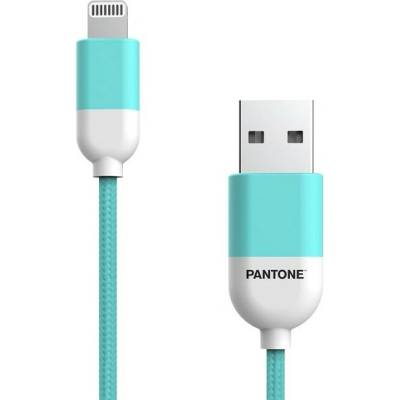 TelForceOne GSM174228 PANTONE MFi USB-A - Lightning 1,5m modrozelený