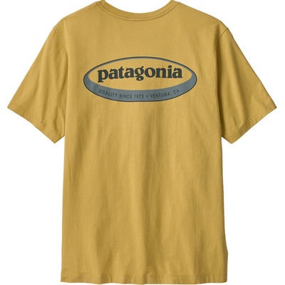Patagonia '95 OVAL LOGO T-SHIRT hnědá