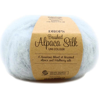 Drops Brushed Alpaca Silk UNI 14 ranní opar