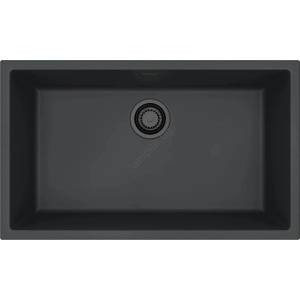 Alveus 1150064 - Кухненска мивка OMNI 75x45 см гранит/черна (AV0075) Мивка за вграждане