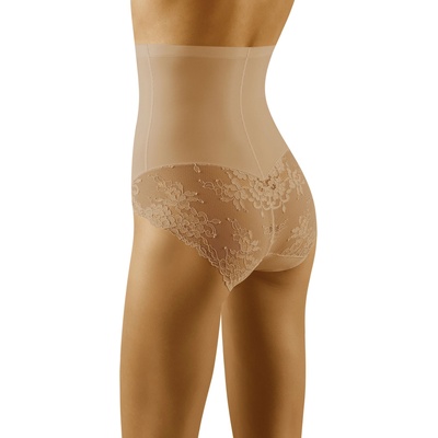 Wol-Bar Моделиращи бикини с висока талияFigi-Valoria-Beowe-BeowyV-50968-Beżowy - Син, размер M